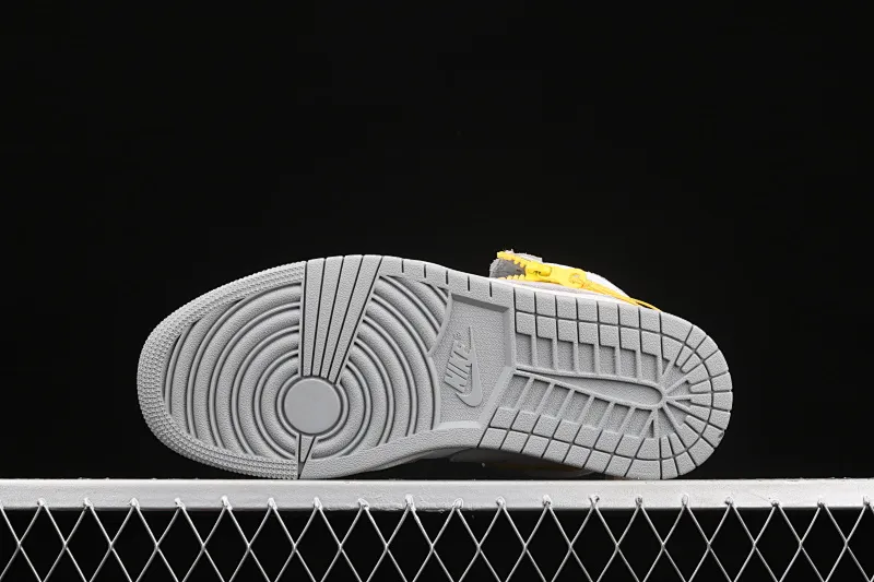 All categories Air Jordan Jordan series basketball shoes Air Jordan 1 High Z version Air Jordan 1 Switch "Light Smoke Grey" Smoke gray zipper J1 Joe 1 high-top cultural basketball shoes CW6576-100